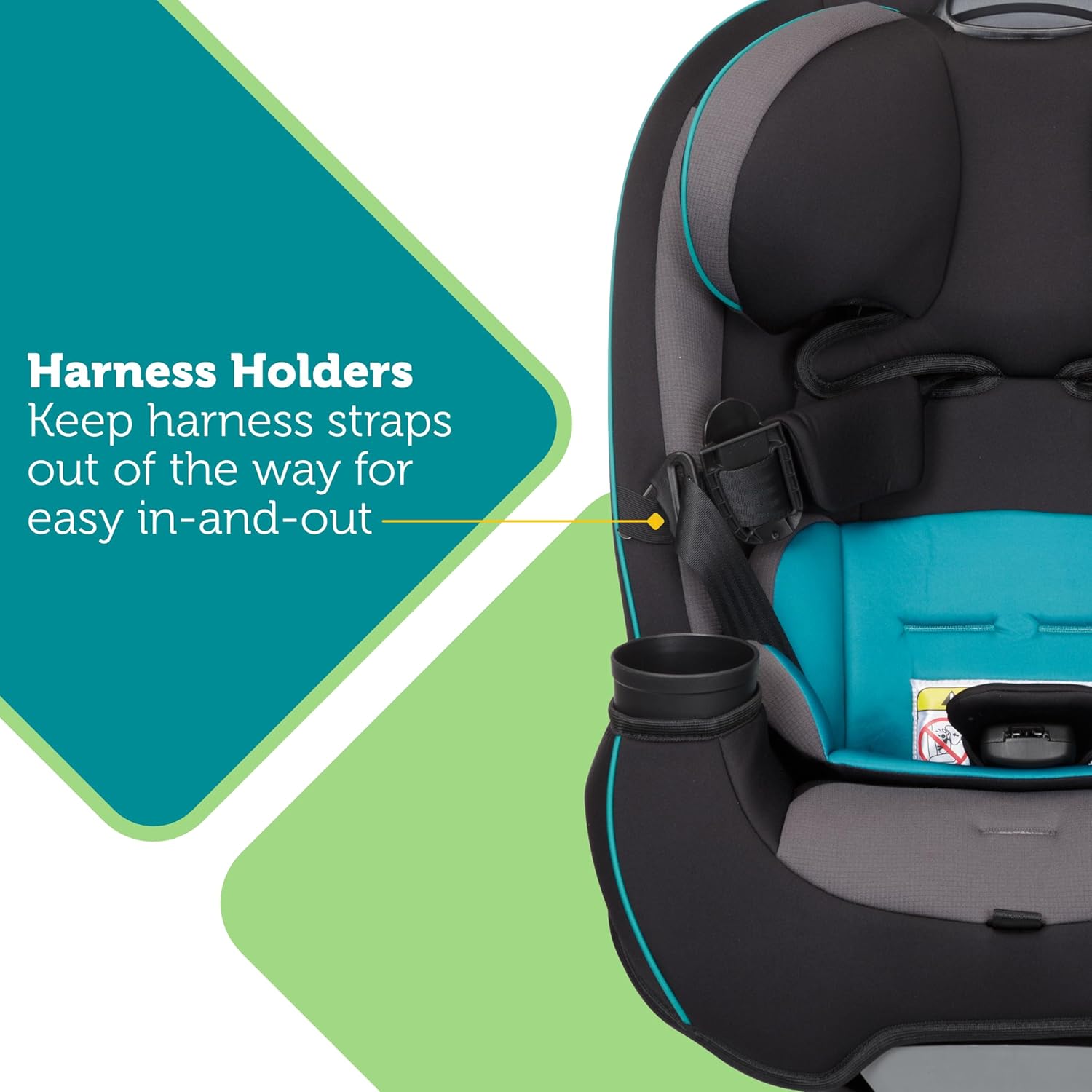 Child seat, 360° rotating, suitable for newborns to approximately 12 years old (0-36 kg), ISOFIX compatible, and secured with a seatbelt.