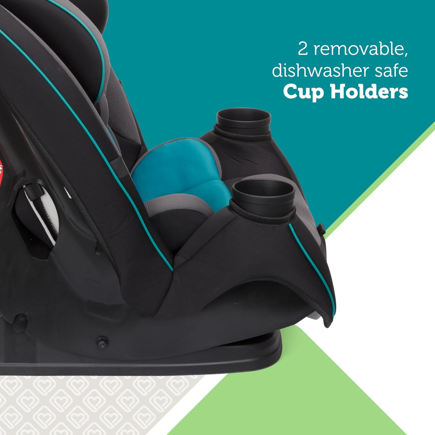 Child seat, 360° rotating, suitable for newborns to approximately 12 years old (0-36 kg), ISOFIX compatible, and secured with a seatbelt.