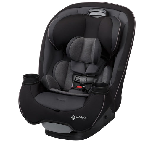 Child seat, 360° rotating, suitable for newborns to approximately 12 years old (0-36 kg), ISOFIX compatible, and secured with a seatbelt.