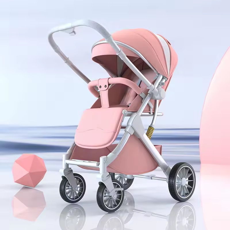 Kids Stroller Newborn Lightweight Baby Stroller Foldable Factory Price Pushchair With Adjustable Handle