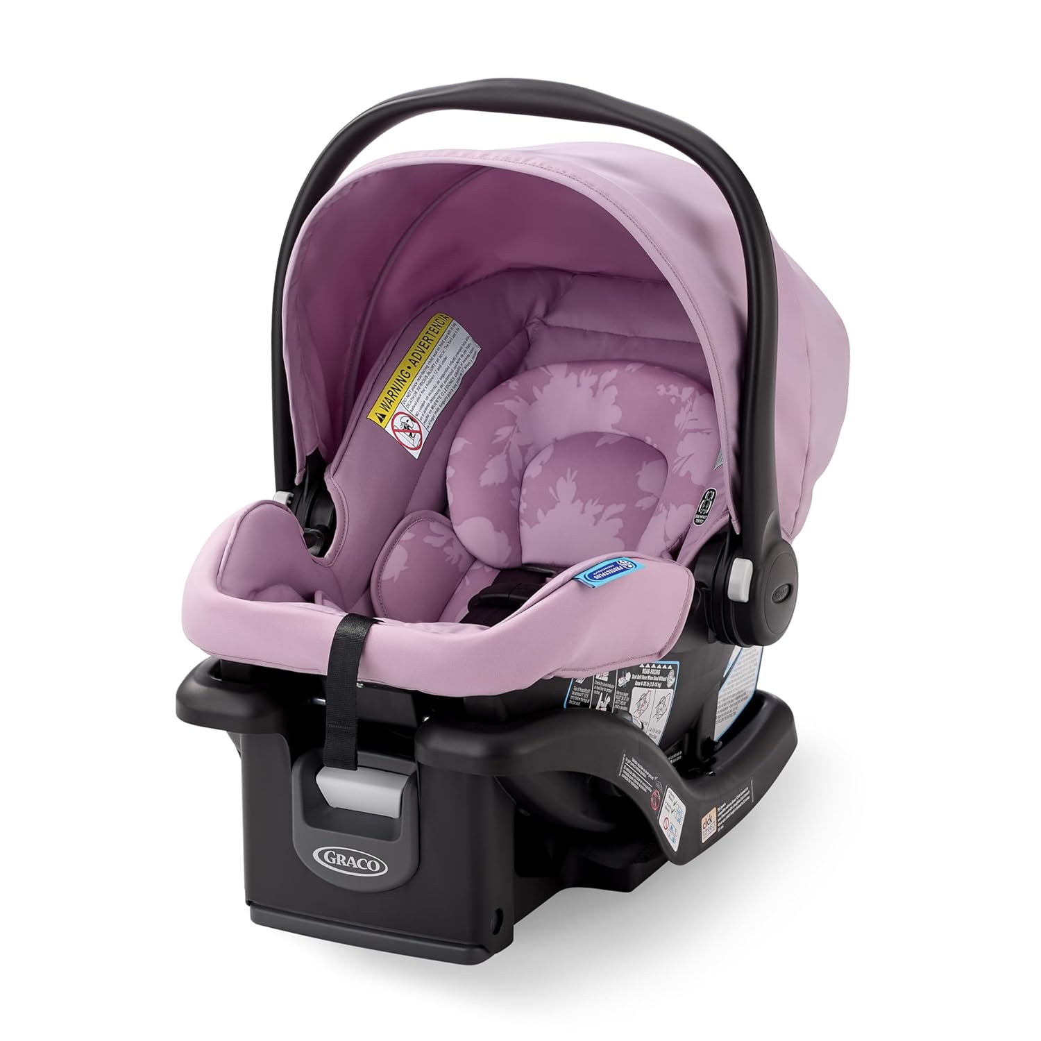 Car Seat, Lightweight Rear-Facing Seat for Babies 4–30 lb, 4-Position Adjustable Base, Latch Installation & ProtectPlus Engineered